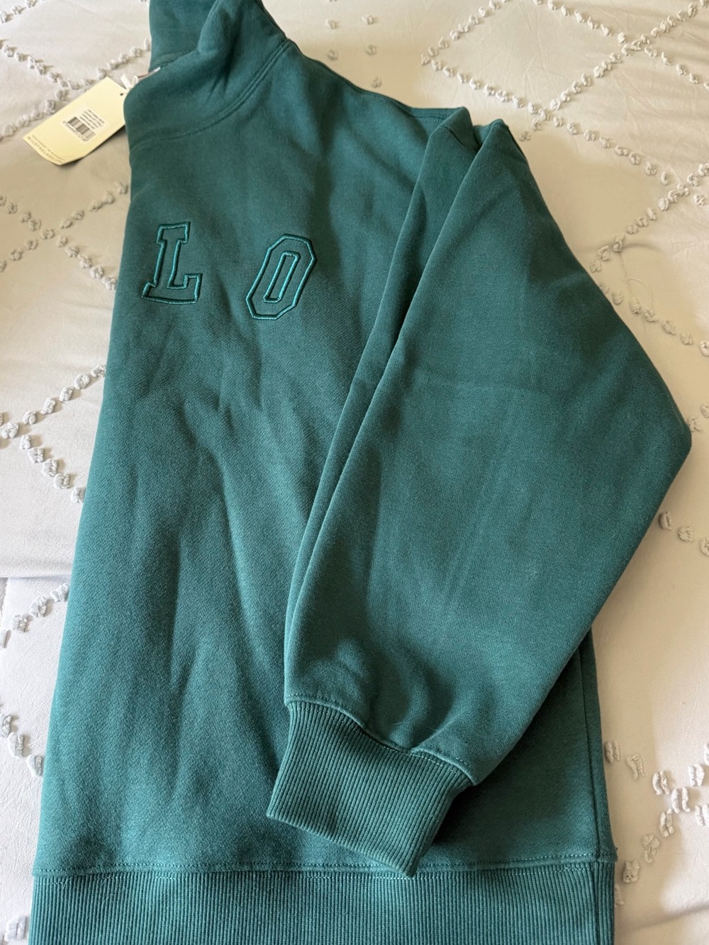 NWT Wilo The Label 2-Piece Funnel Neck Legging Set — Teal = Back to school fit! - Picture 6 of 10